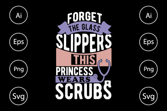 A Designer’s Real-World Take on the “Scrubs Nurse” Typography Design