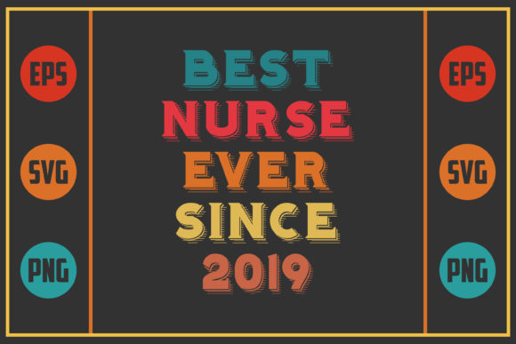 A Real Designer's Look at the 'Best Nurse Ever Since 2019' Embroidery File