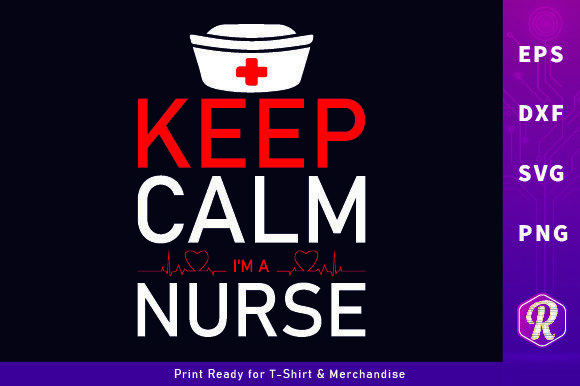 Keep Calm I'm a Nurse Embroidery Design Review